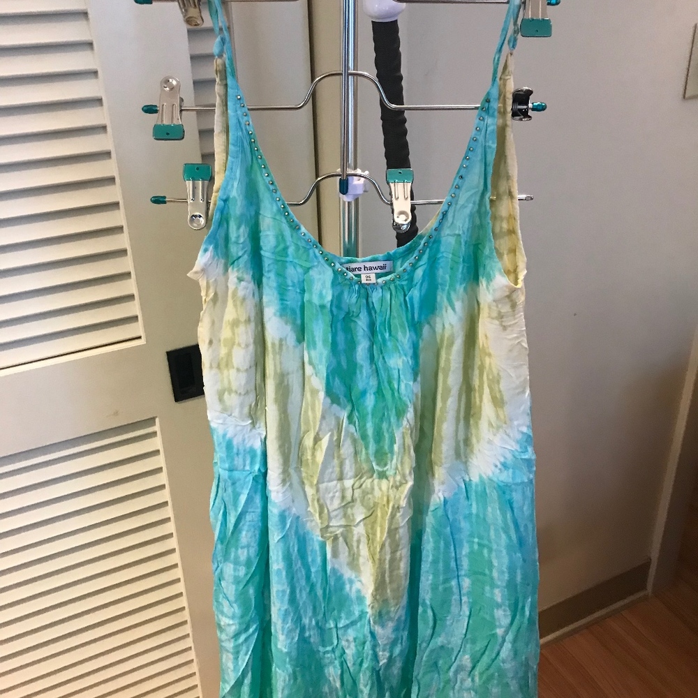 Tiare Hawaii spaghetti strap short dress